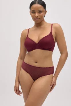 Mujer Ysabel Mora Conjuntos Lenceros<Conjunto sujetador con aro con relleno copa C y braga midi