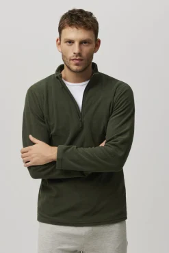 Hombre Ysabel Mora Hombre<SUPER TÉRMICO Forro polar media cremallera hombre